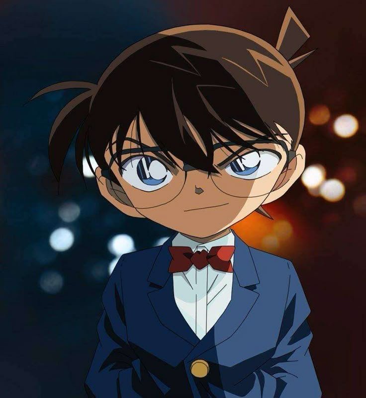 Conan Edogawa - Shinichi Kudo shrunk into a child's body, elementary school detective